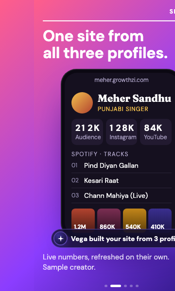 Paste your links, take the booking, collect the advance