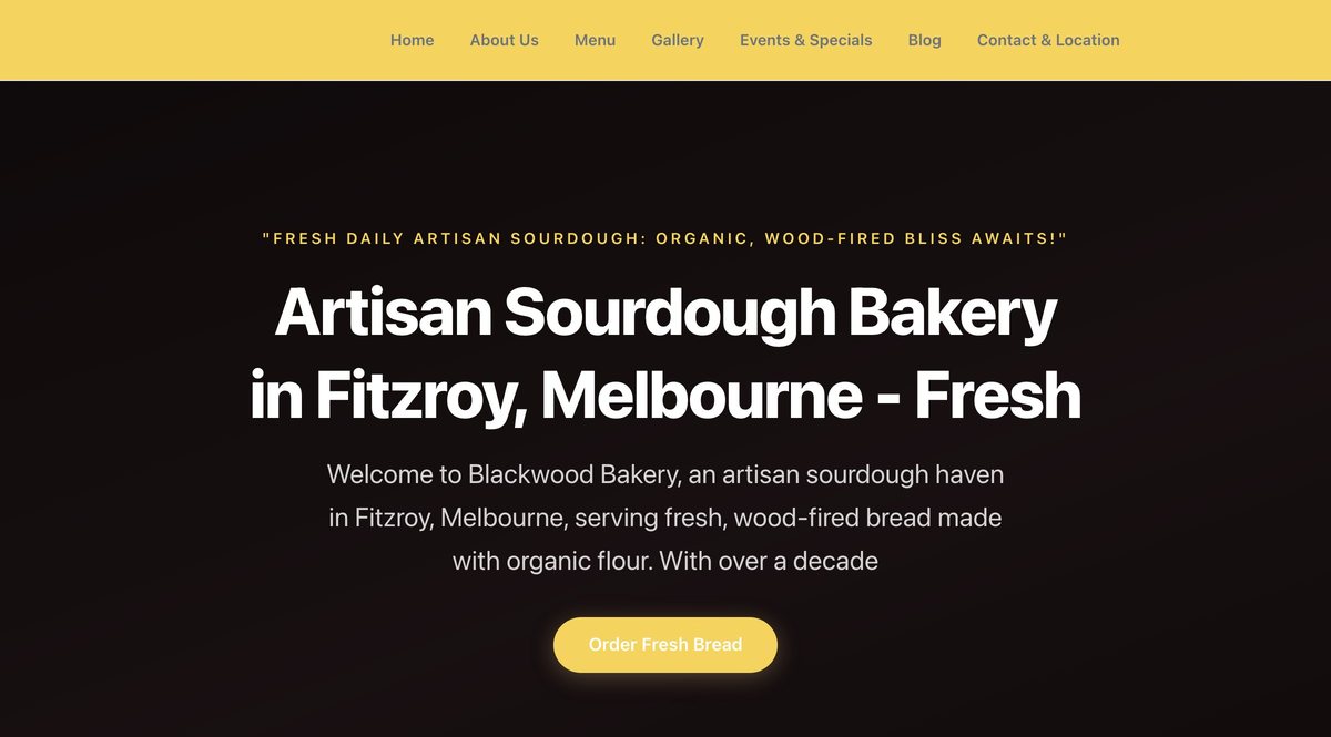 Blackwood Bakery