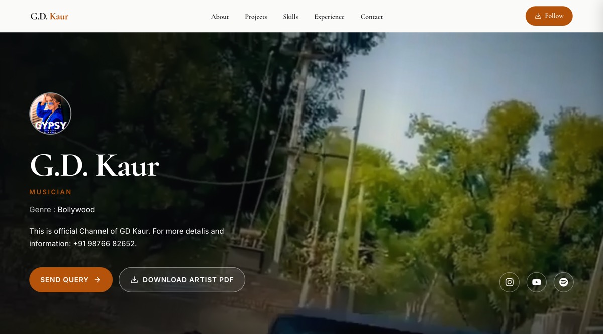 G.D. Kaur website