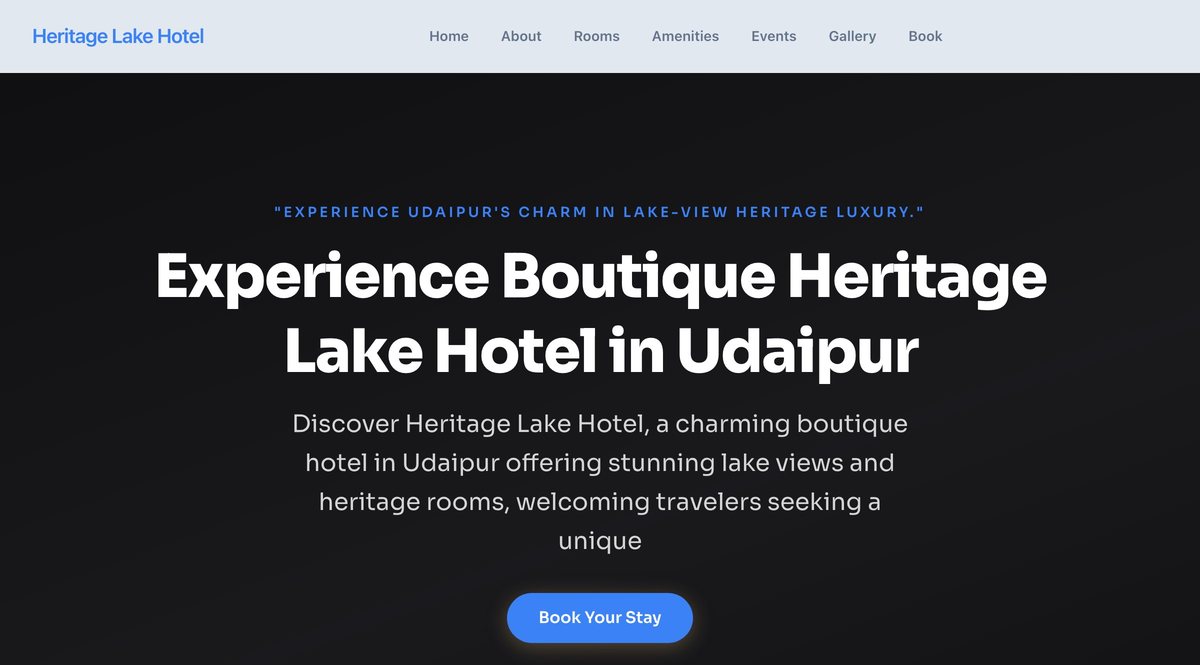 Heritage Lake Hotel