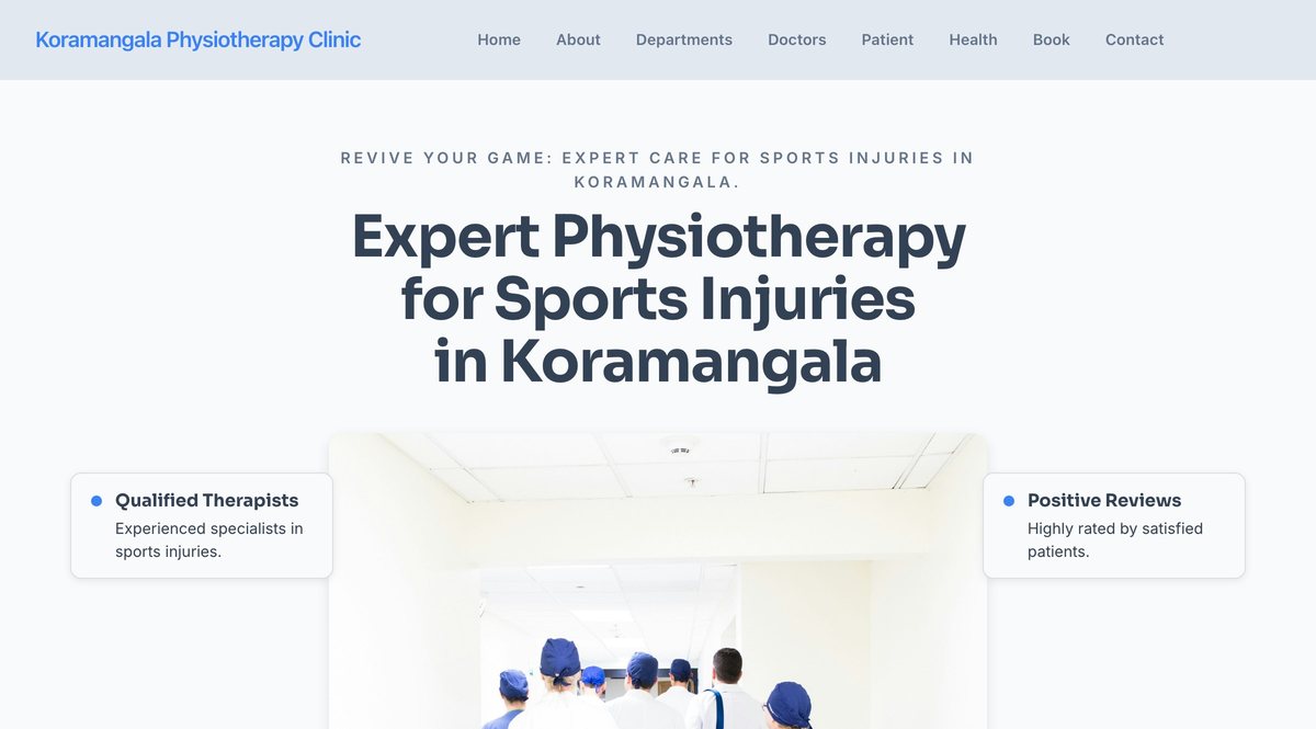 Koramangala Physiotherapy