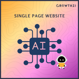 Single Pager Website